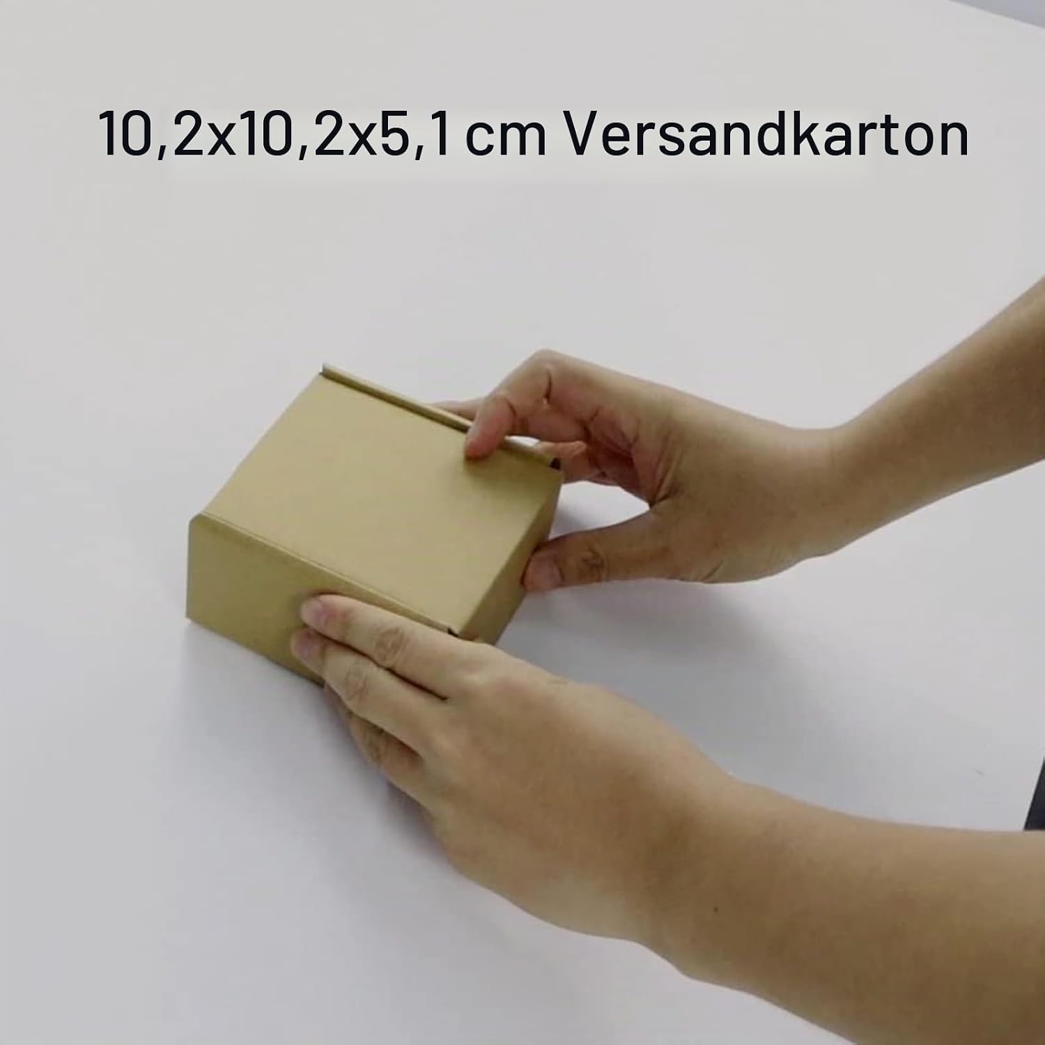 RLAVBL 25 Stück weiße Versandkartons mit den Maßen 22,9 x 15,3 x 10,2 cm für den Versand von Gegenständen, Spielzeug und Geschenken