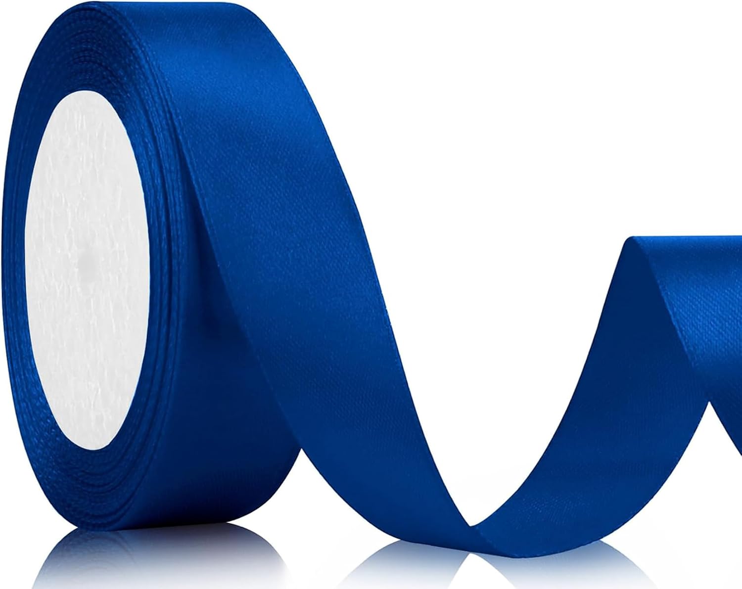 Geschenkband Satinband 22m, 20mm Breit Geschenkband, Schwarz Schleifenband für Hochzeit, Bastelarbeiten und Geschenkverpackung Hochzeitsdekoration (Schwarz)