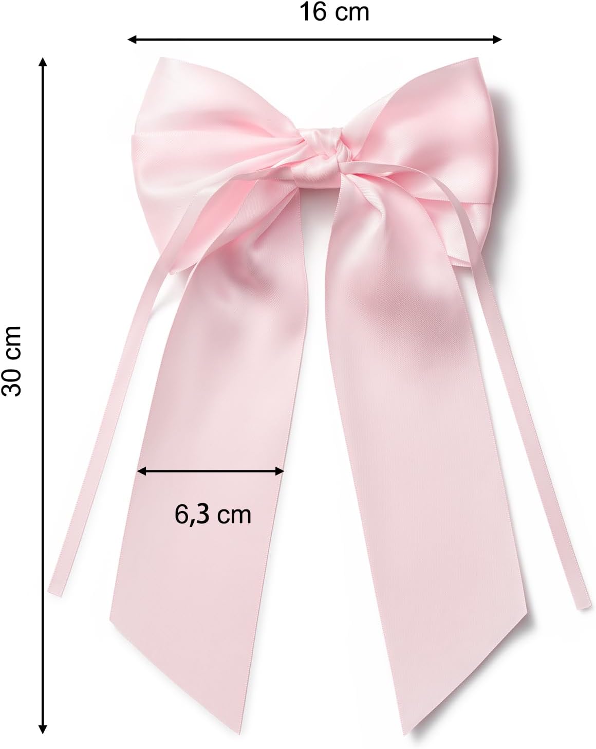 MORSUNBELA Schleifen Deko Hochzeit Geschenkschleifen Groß Weiß | Große Geschenkschleifen,elegante Deko für Hochzeit,Geburtstag,Weihnachten,Adventskranz,Weihnachtsbaum und Girlanden