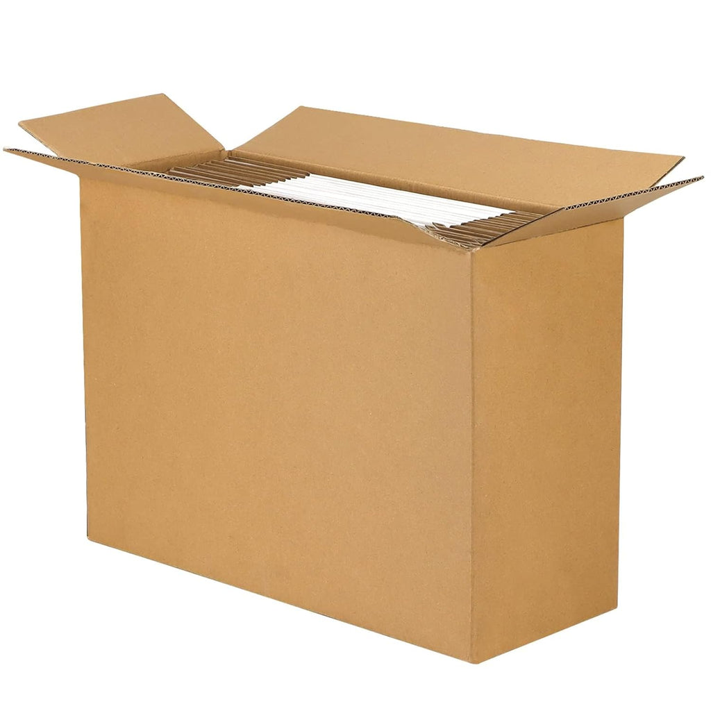 HORLIMER 25 Stück Versandkarton Klein Karton Box, 17,8x12,7x5,1 cm Verpackungskartons aus Wellpappe für Warensendung, Geschenkbox, Faltkarton, Postkarton(Braun)