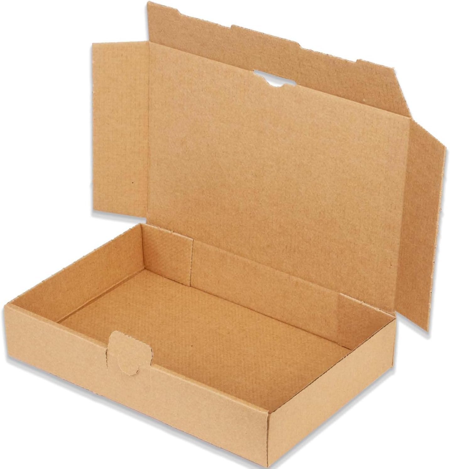 Maxibriefkartons 240 x 160 x 45 mm MB-3 braun Maxibrief Karton Faltschachtel stabil Versandkarton für Post DHL Versand DIN A5 Warensendung Büchersendung Versandschachtel (25 Stück)