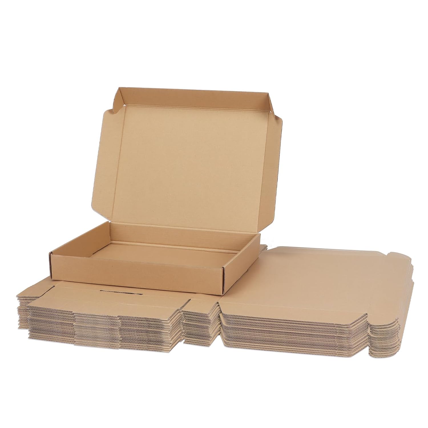 RLAVBL 25 Stück weiße Versandkartons mit den Maßen 22,9 x 15,3 x 10,2 cm für den Versand von Gegenständen, Spielzeug und Geschenken