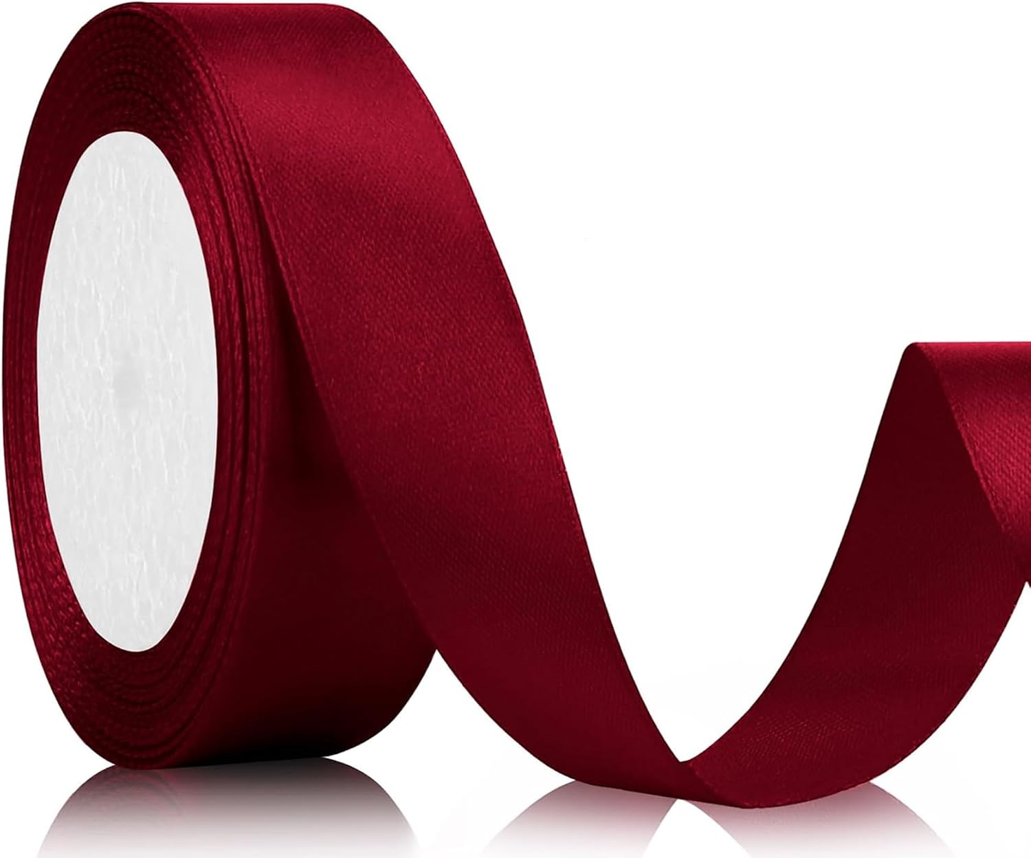 Geschenkband Satinband 22m, 20mm Breit Geschenkband, Schwarz Schleifenband für Hochzeit, Bastelarbeiten und Geschenkverpackung Hochzeitsdekoration (Schwarz)
