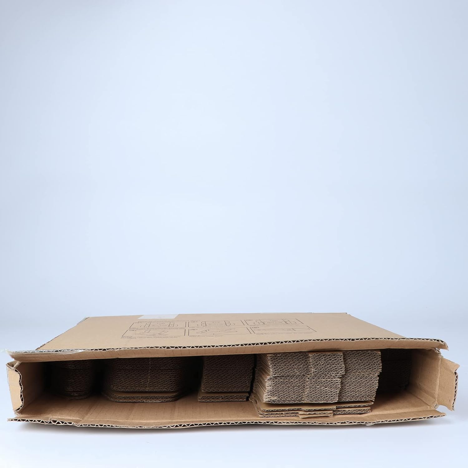 RLAVBL 25 Stück weiße Versandkartons mit den Maßen 22,9 x 15,3 x 10,2 cm für den Versand von Gegenständen, Spielzeug und Geschenken