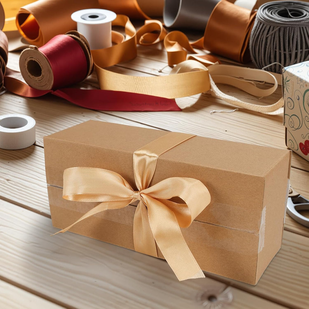 EYMPEU 40 Stück 25,4 x 15,3 x 15,3 cm Weiße Versandkarton, Kartons für kleine Gegenstände, Spielzeug, Schreibwaren und Weihnachtspäckchen