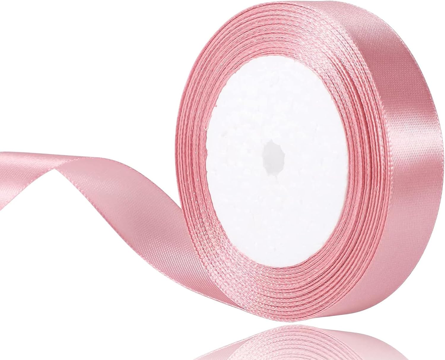 Geschenkband Satinband 22m, 20mm Breit Geschenkband, Schwarz Schleifenband für Hochzeit, Bastelarbeiten und Geschenkverpackung Hochzeitsdekoration (Schwarz)