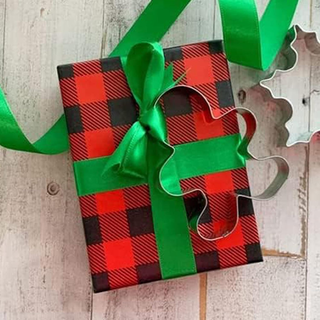 Geschenkband Satinband 22m, 20mm Breit Geschenkband, Schwarz Schleifenband für Hochzeit, Bastelarbeiten und Geschenkverpackung Hochzeitsdekoration (Schwarz)