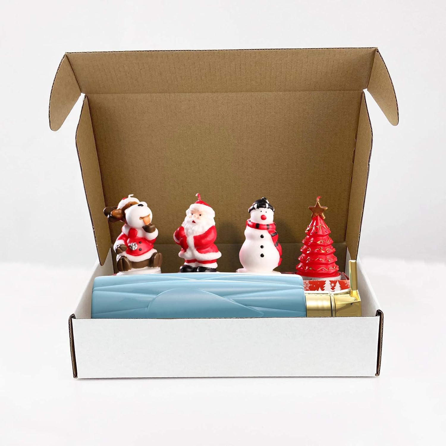 RLAVBL 25 Stück weiße Versandkartons mit den Maßen 22,9 x 15,3 x 10,2 cm für den Versand von Gegenständen, Spielzeug und Geschenken