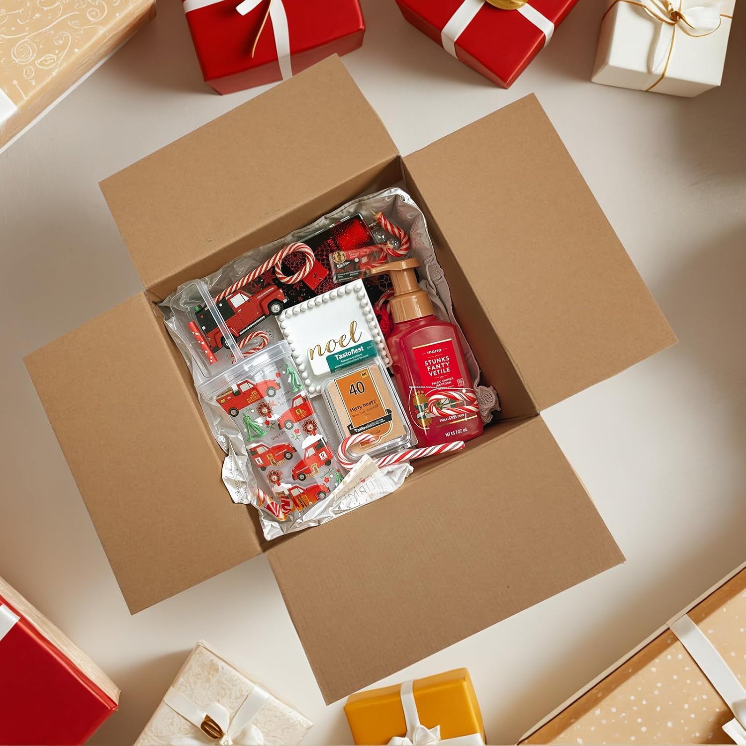 HORLIMER 10 Stück Weiß Versandkarton Karton Box, 30,5x30,5x30,5 CM Verpackungskartons für Warensendung, Geschenkbox, Faltkarton, Postkarton
