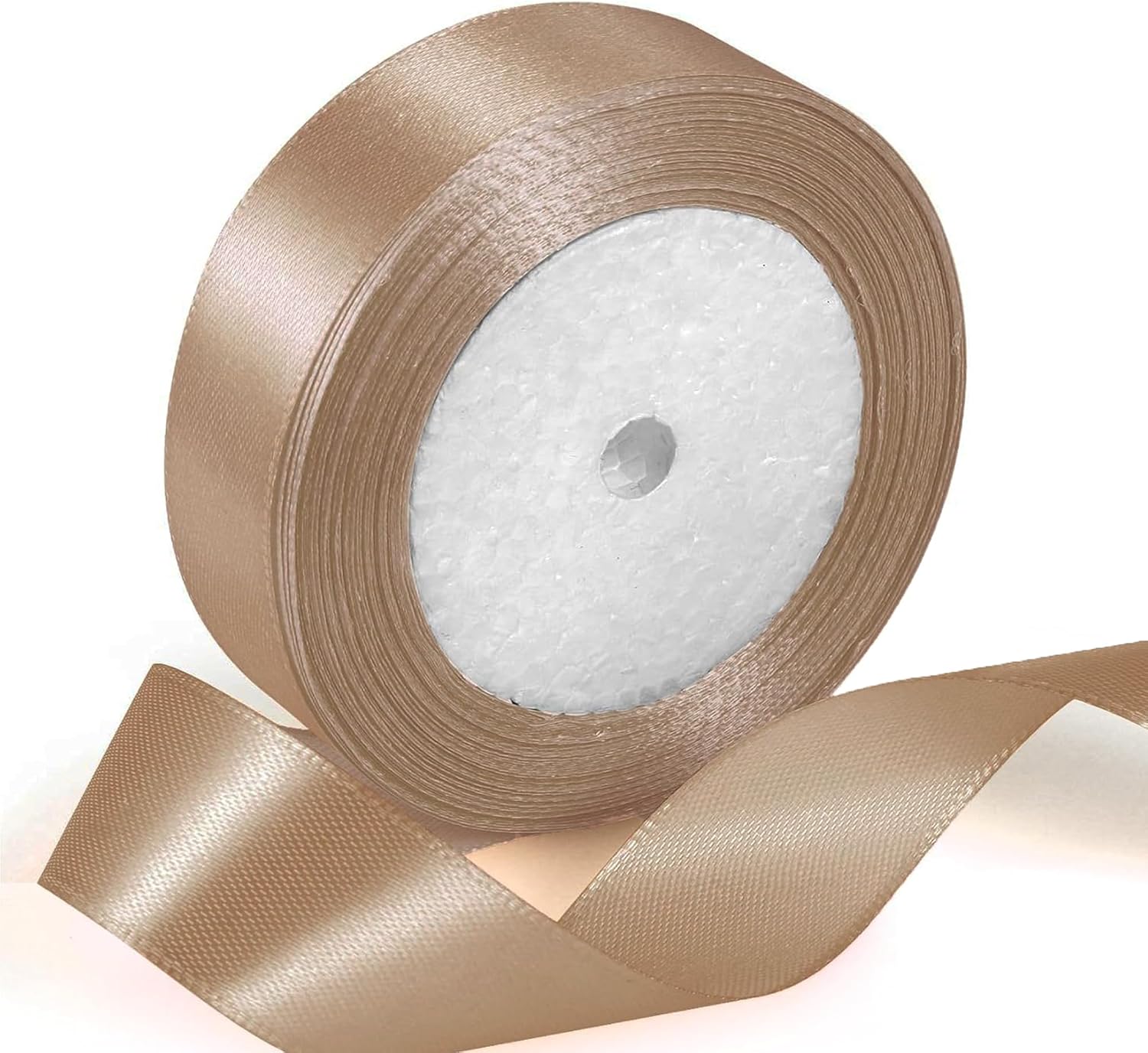 Geschenkband Satinband 22m, 20mm Breit Geschenkband, Schwarz Schleifenband für Hochzeit, Bastelarbeiten und Geschenkverpackung Hochzeitsdekoration (Schwarz)